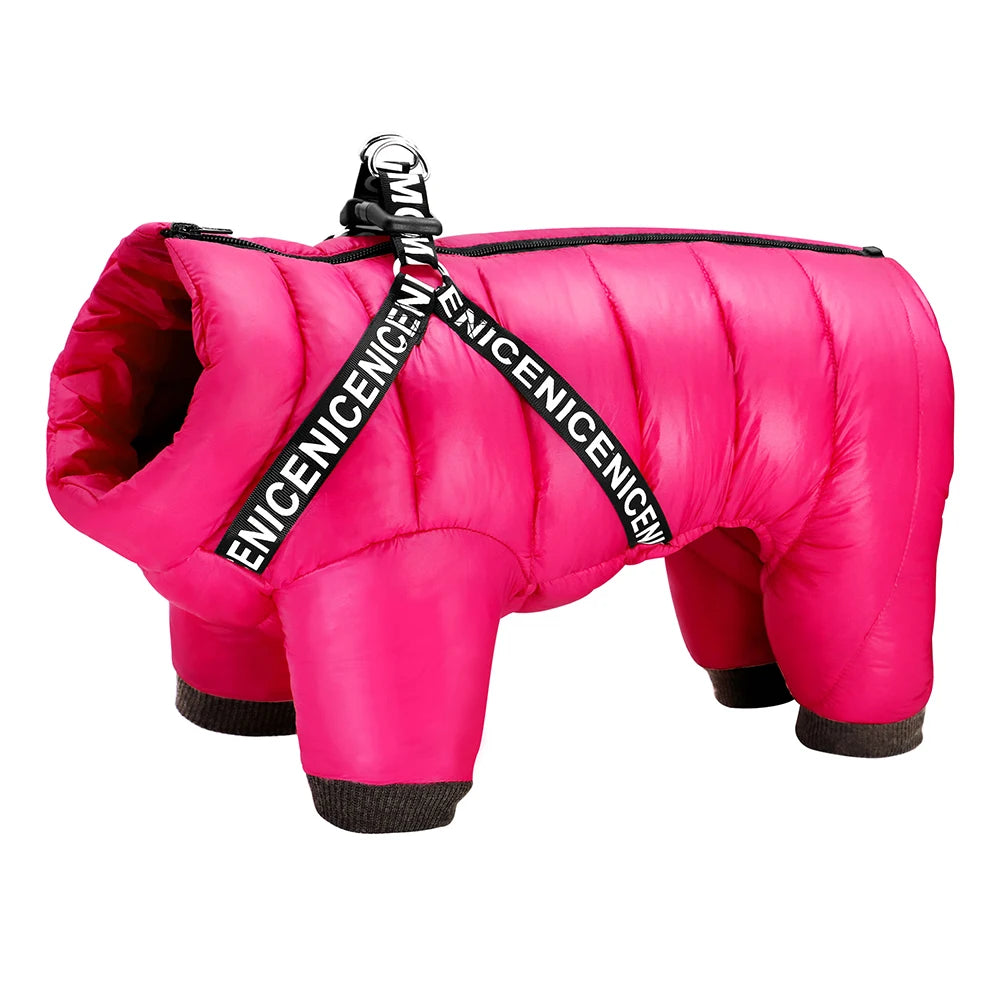 Ultra-Warm Waterproof Dog Jacket for All Sizes - Ideal for French Bulldogs