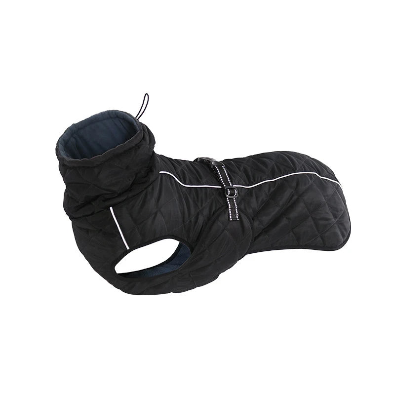 Waterproof Reflective Dog Jacket - Warm Winter Coat for Large Breeds