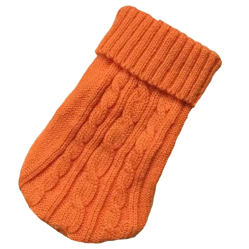 Cozy Knitted Dog Sweater for Small to Medium Breeds - Warm Winter Apparel