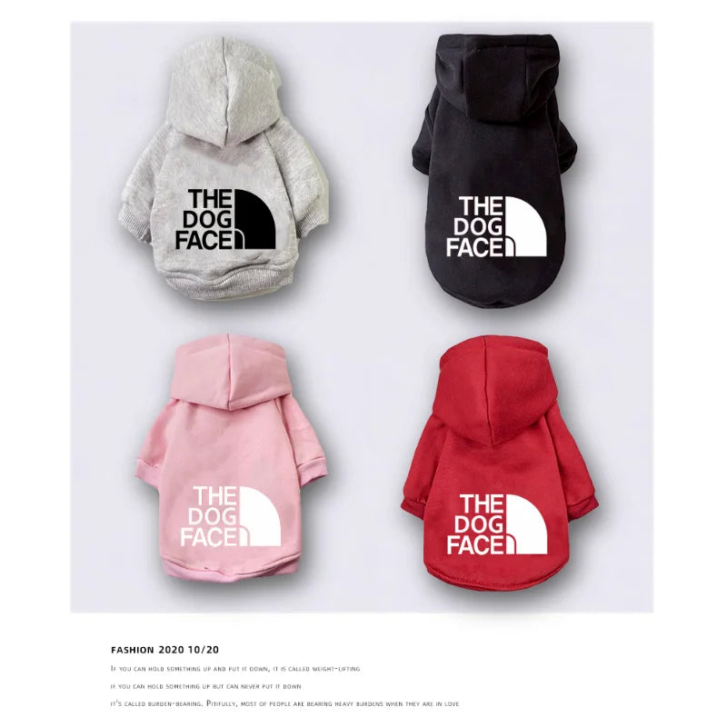 Warm Dog Hoodie Jacket - Windproof Cotton Sweatshirt for Small to Large Dogs