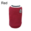 Cozy College Style V-Neck Sweater for Small Dogs & Cats