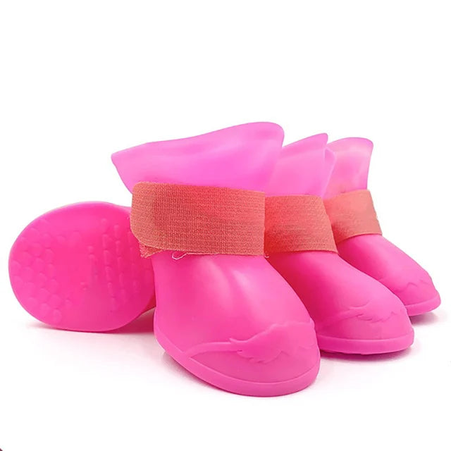 Waterproof Anti-Slip Pet Boots for Dogs & Cats - All-Weather Protection