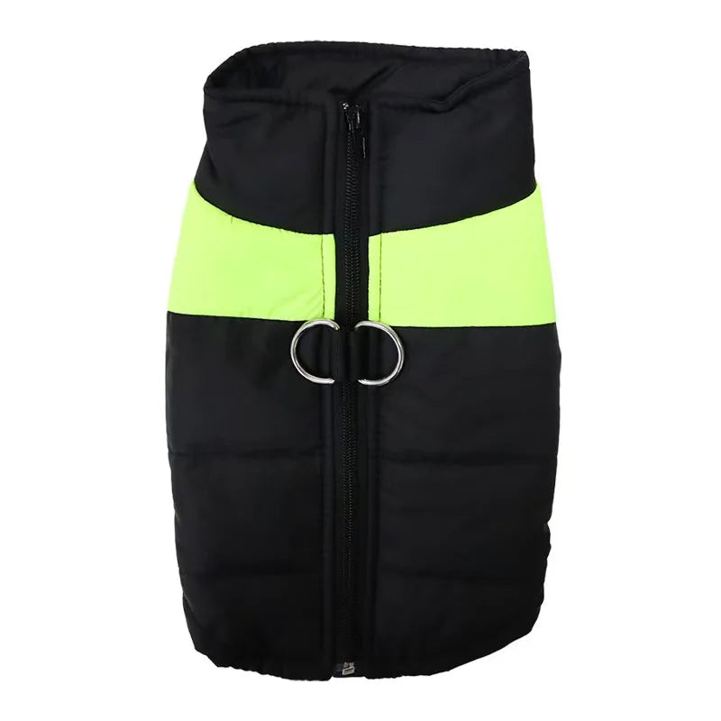 Cozy Waterproof Winter Dog Coat with Zipper - All Sizes