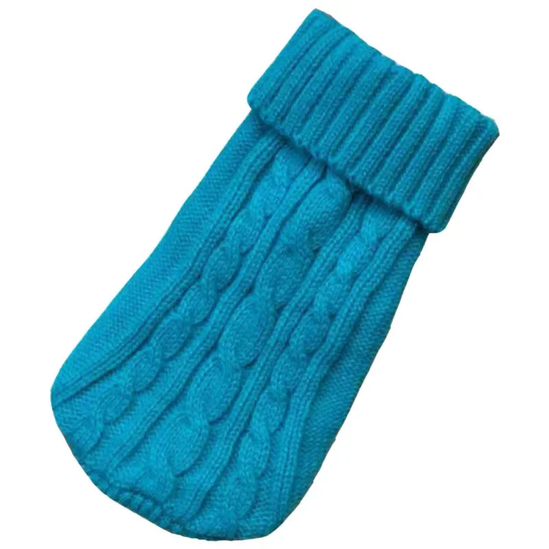Cozy Knitted Dog Sweater for Small to Medium Breeds - Warm Winter Apparel