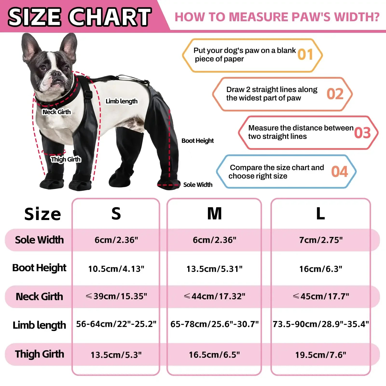 Anti-Slip Dog Rain Booties - Protect Paws from Dirt & Falls