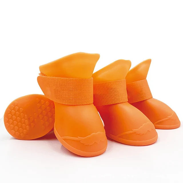 Waterproof Anti-Slip Pet Boots for Dogs & Cats - All-Weather Protection