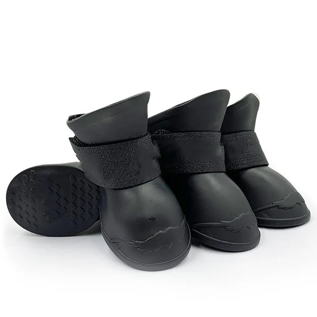 Waterproof Anti-Slip Pet Boots for Dogs & Cats - All-Weather Protection