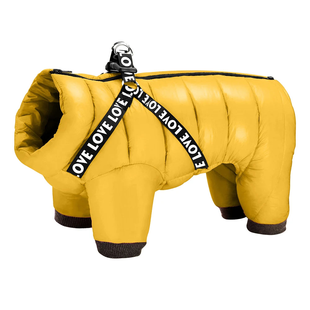 Ultra-Warm Waterproof Dog Jacket for All Sizes - Ideal for French Bulldogs