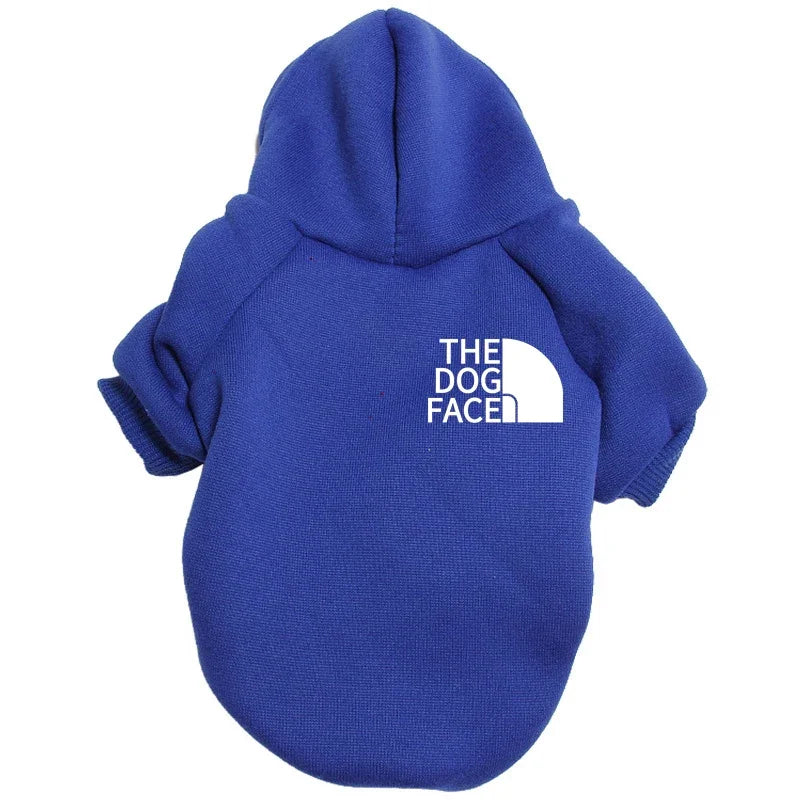 Warm Dog Hoodie Jacket - Windproof Cotton Sweatshirt for Small to Large Dogs