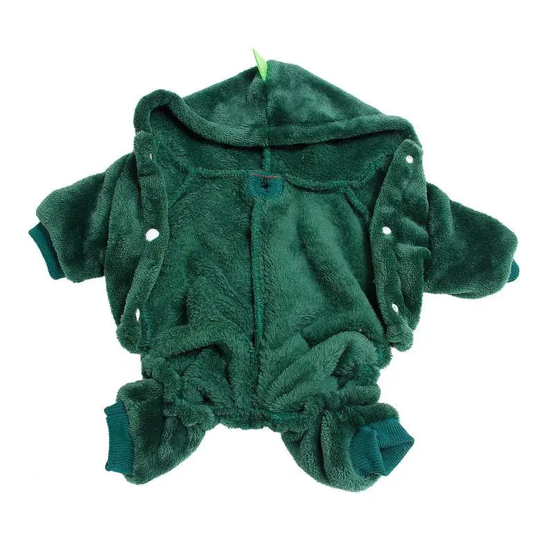 Adorable Dinosaur Pet Hoodie Costume for Cats & Small Dogs
