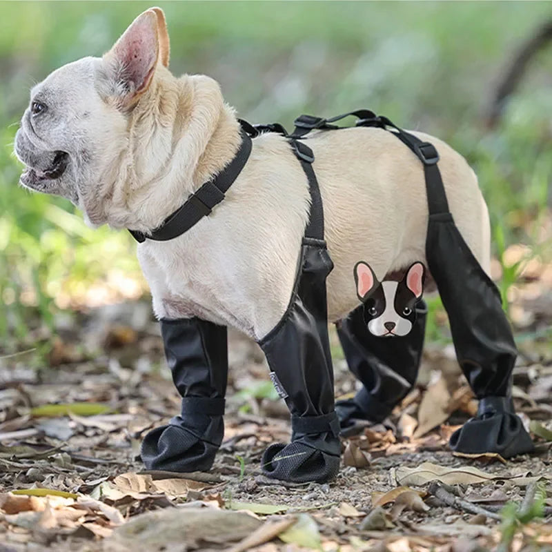 Anti-Slip Dog Rain Booties - Protect Paws from Dirt & Falls
