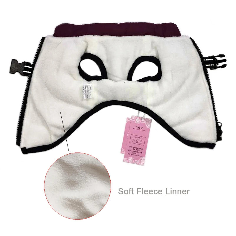 Waterproof Winter Dog Jacket with Harness - Warm & Reflective Coat