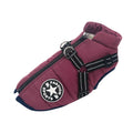 Waterproof Winter Dog Jacket with Harness - Warm & Reflective Coat