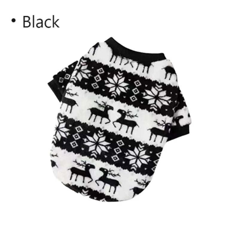Cozy Heart Print Flannel Vest for Small Dogs - Warm & Stylish Puppy Coat