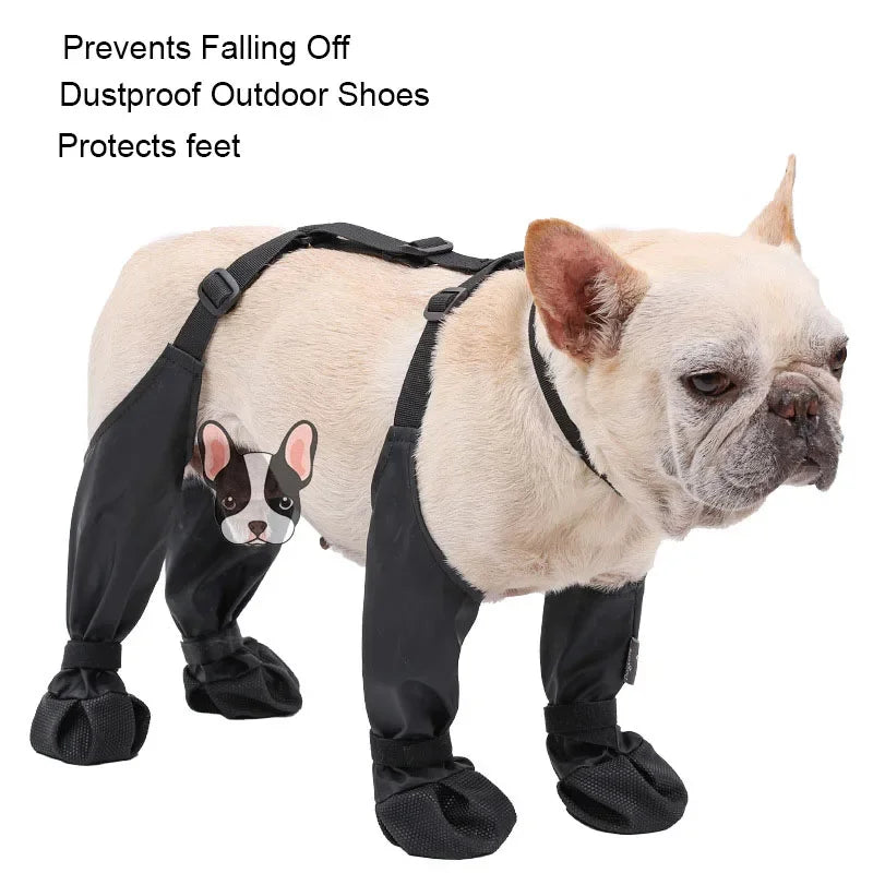Anti-Slip Dog Rain Booties - Protect Paws from Dirt & Falls