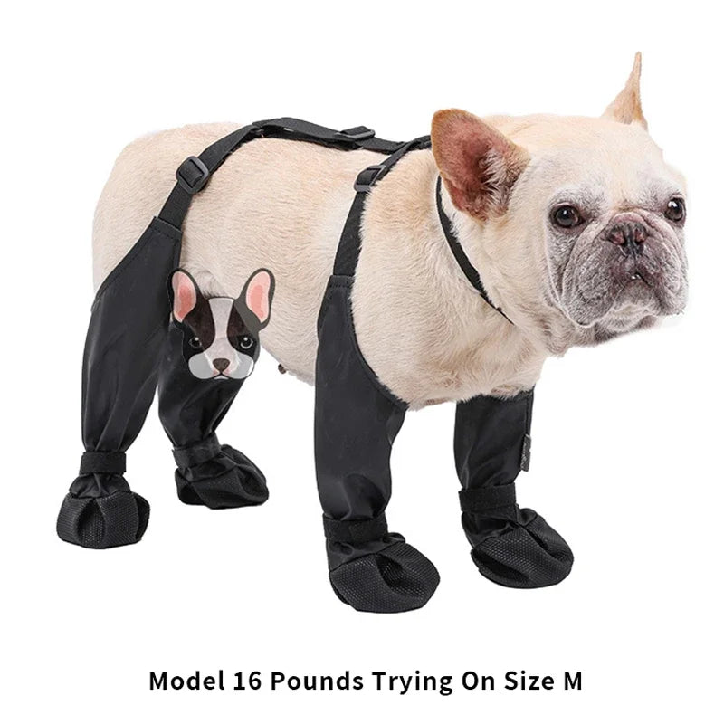 Anti-Slip Dog Rain Booties - Protect Paws from Dirt & Falls