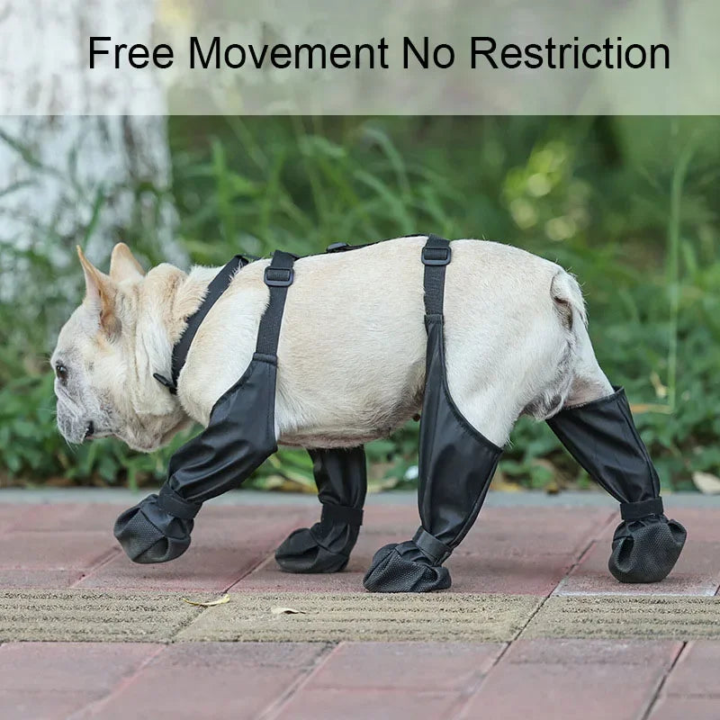 Anti-Slip Dog Rain Booties - Protect Paws from Dirt & Falls