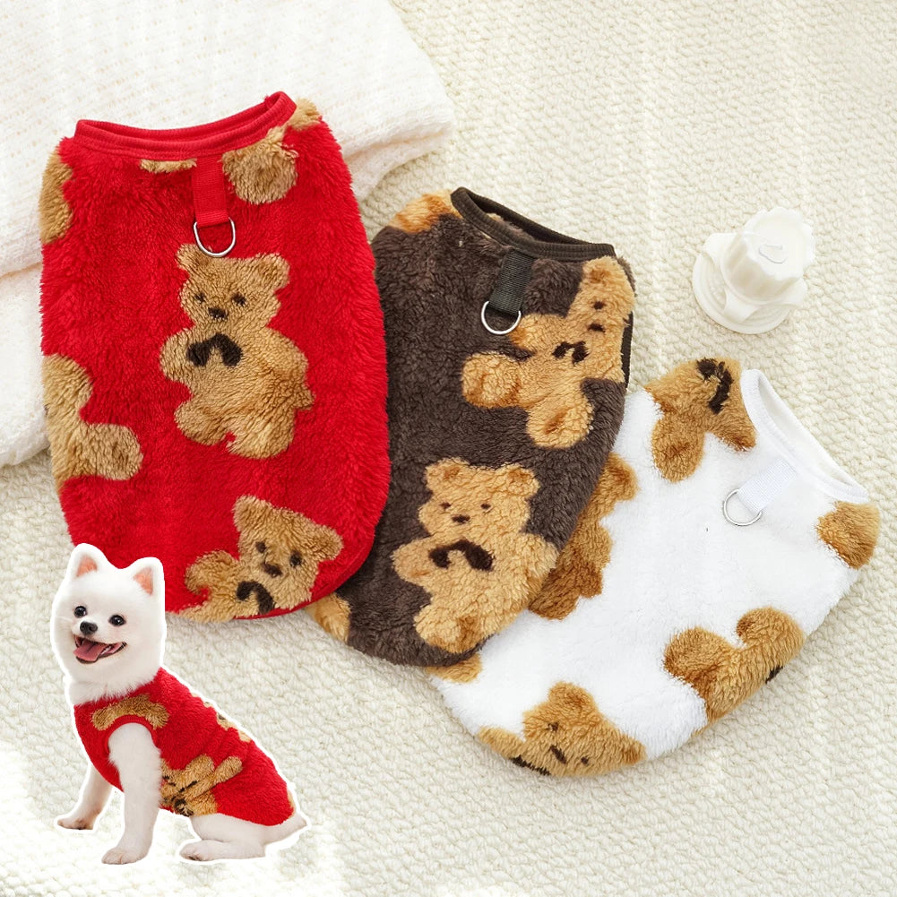 Cozy Flannel Pet Pajamas - Winter Warmth for Dogs & Cats (M-7XL)
