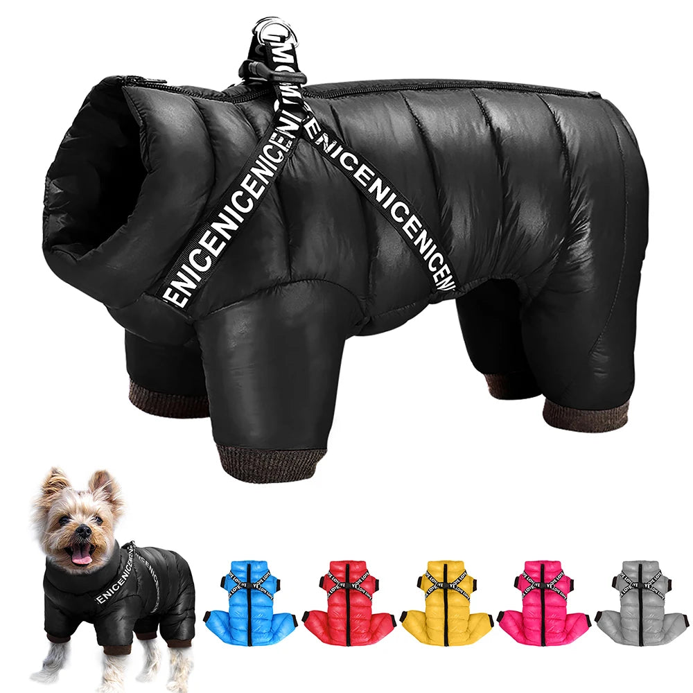 Ultra-Warm Waterproof Dog Jacket for All Sizes - Ideal for French Bulldogs