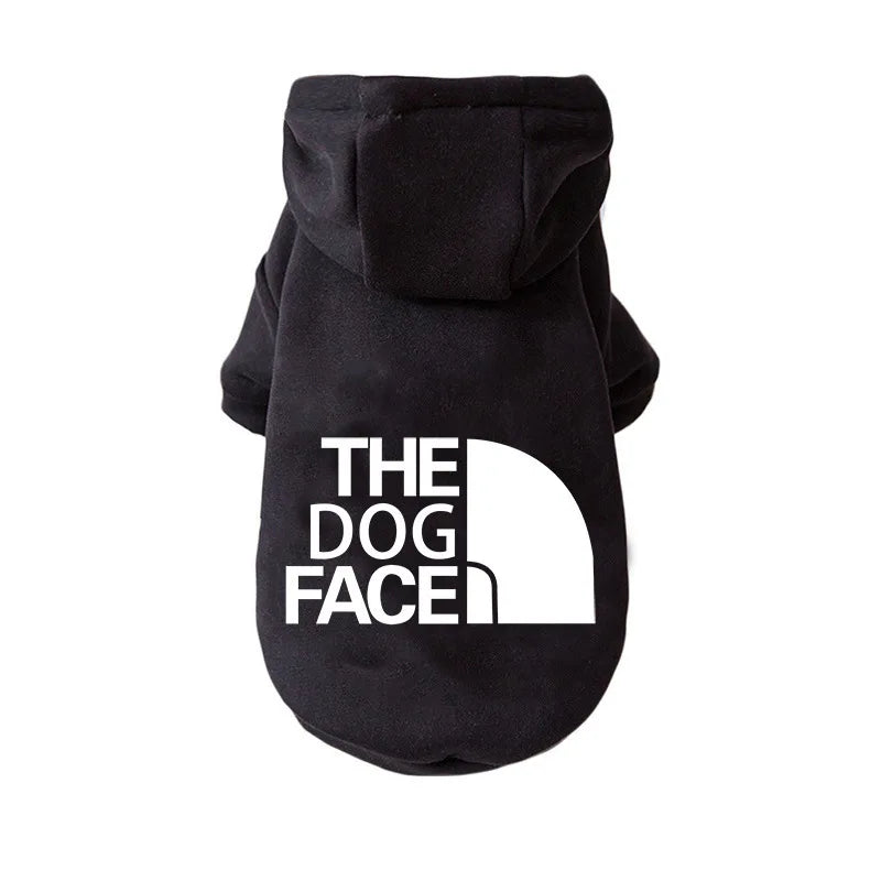 Warm Dog Hoodie Jacket - Windproof Cotton Sweatshirt for Small to Large Dogs