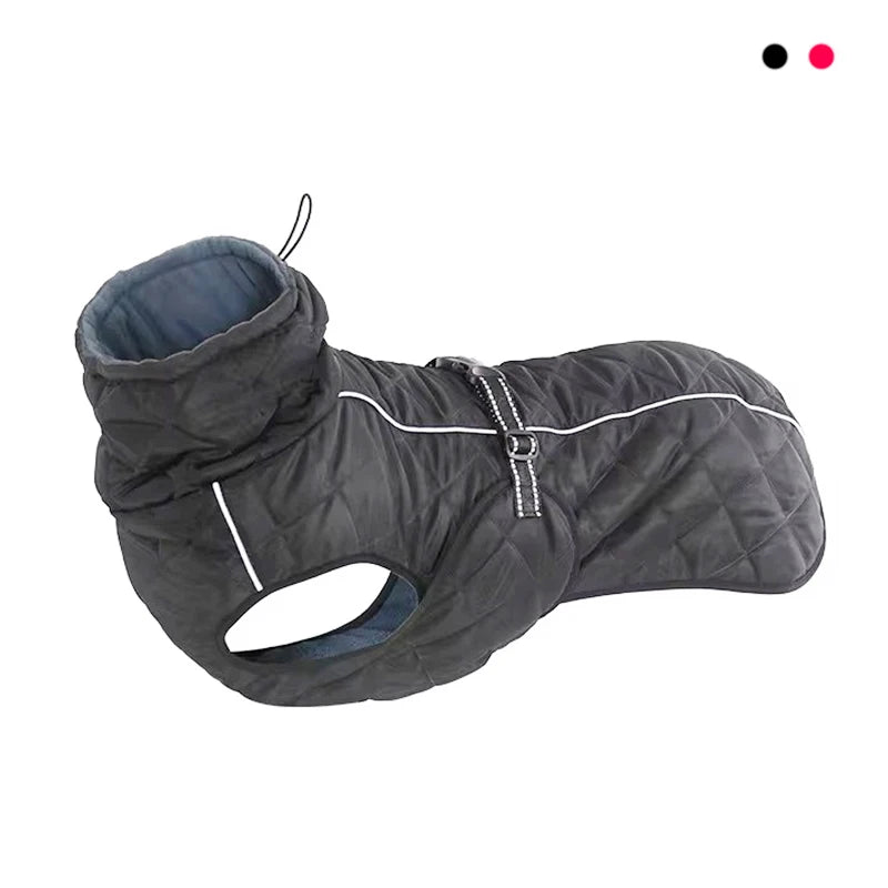 Waterproof Reflective Dog Jacket - Warm Winter Coat for Large Breeds