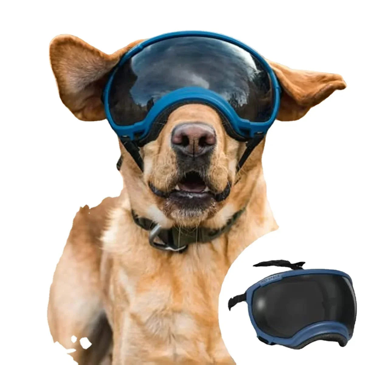 ATUBAN Anti-UV Dog Goggles - Impact Resistant & Breathable Sunglasses