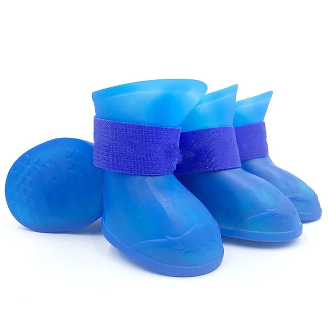 Waterproof Anti-Slip Pet Boots for Dogs & Cats - All-Weather Protection