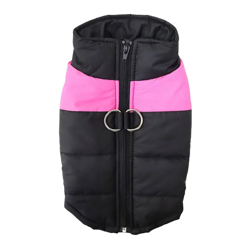 Cozy Waterproof Winter Dog Coat with Zipper - All Sizes