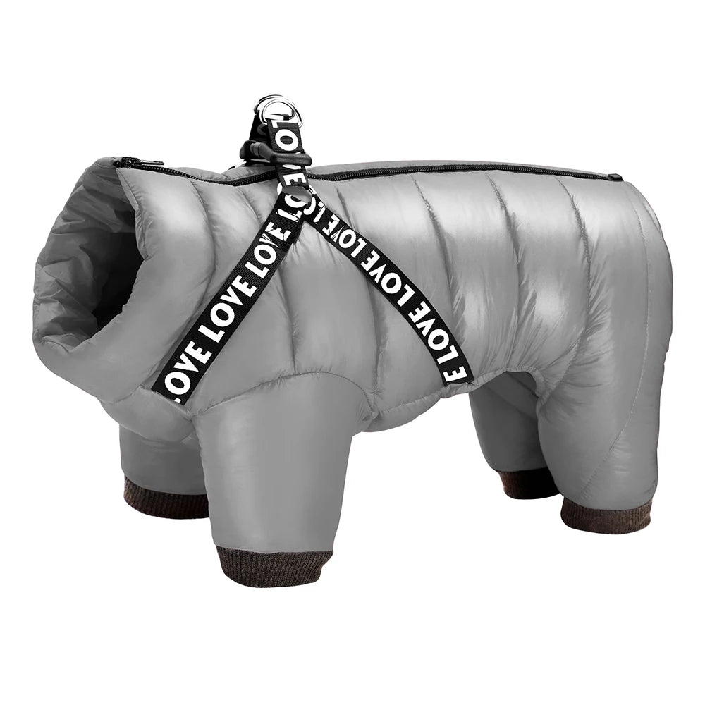 Ultra-Warm Waterproof Dog Jacket for All Sizes - Ideal for French Bulldogs